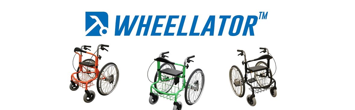 Rollator en rolstoel 
